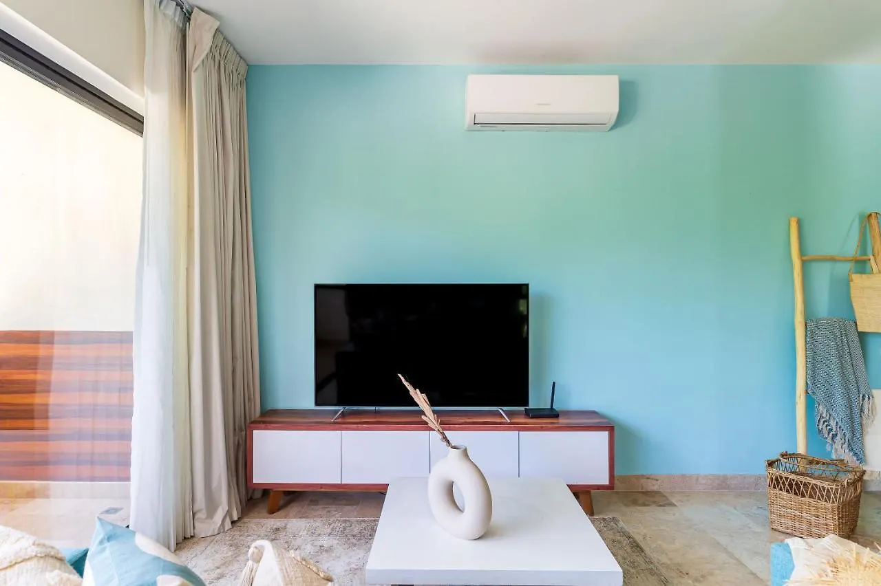 Appartement Tulum Promo 2Br With Rooftop Pool, Gym And Free Bikes Mexique