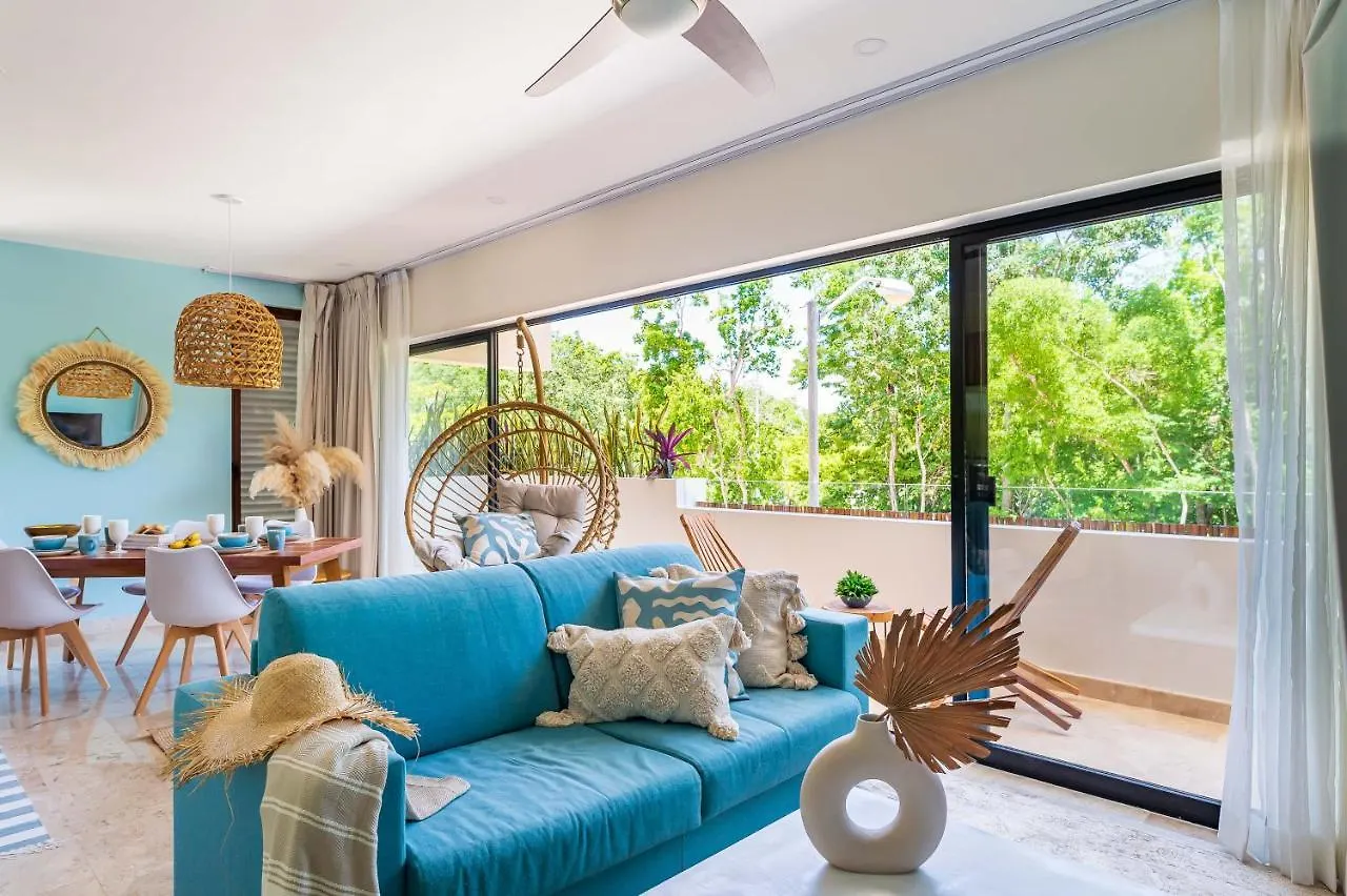 Tulum Promo 2Br With Rooftop Pool, Gym And Free Bikes