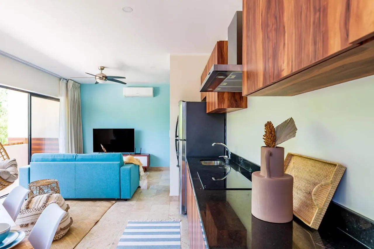 Tulum Promo 2Br With Rooftop Pool, Gym And Free Bikes Mexique